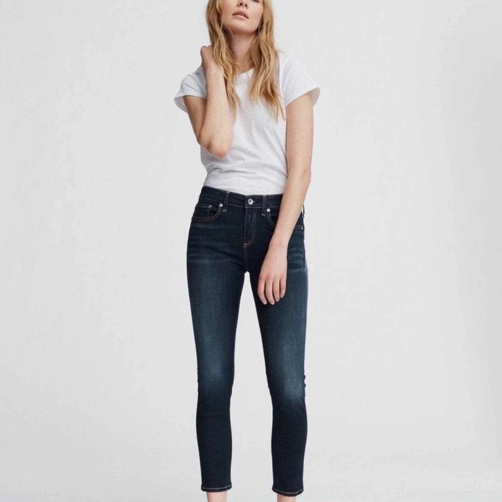 rag & bone Indigo Capri Denim Jean Size 29
